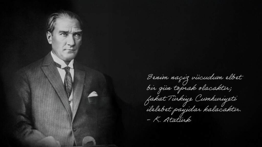 Atatürk'ün Ölümünün 87. Yıldönümü 1 ataturk 10kasim - kolej idea